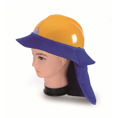 Hard Hat w/Neck Protection