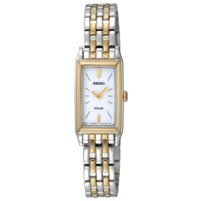 Seiko Women's Solar Two-Tone Stainless Steel Watch