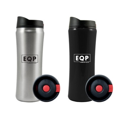 14 Oz. Sleek Stainless Steel Travel Tumbler