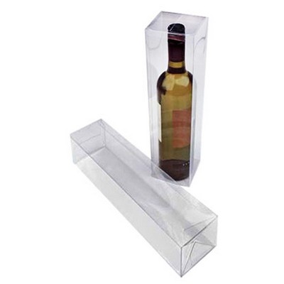 1 Piece Single Bottle Clear Wine Box