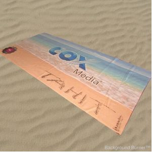 30 x 60 Silk Touch Sublimated Beach Towel - Sublimation