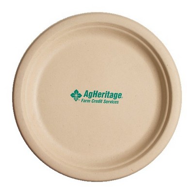 8.15" Kraft Compostable Paper Plate