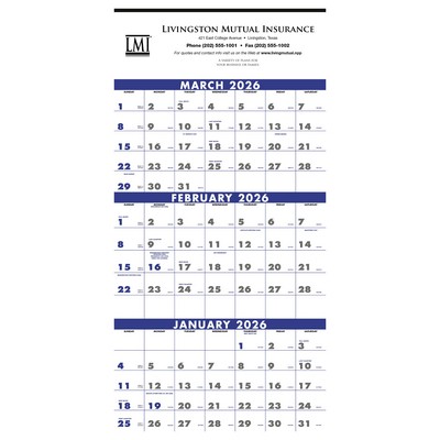 3-Month Planner (4-Sheet)