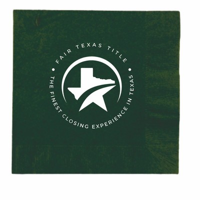 Hunter Green 3 Ply Luncheon Napkins