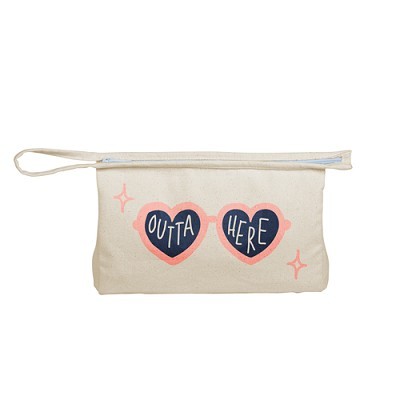 Continued Jetsetter Large Pouch (Natural Canvas)