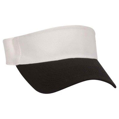 OTTO Brushed Stretchable Cotton Twill "OTTO FLEX" Sun Visor