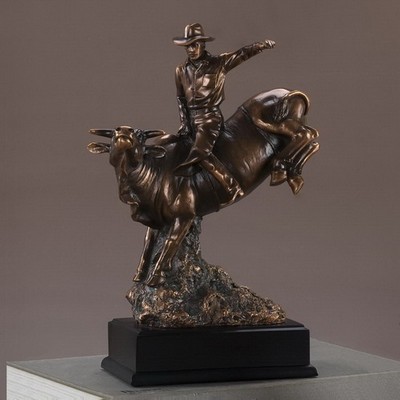 Bull Rider, 6.5"H X 4"W