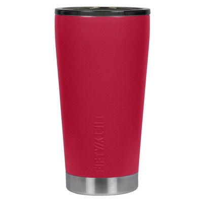 16oz Cherry Red Tumbler with Smoke Cap