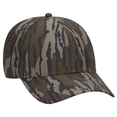 Mossy Oak Camouflage Superior Polyester Twill Six Panel Low Profile Baseball Cap