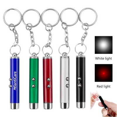 Laser Pointer LED Key Chain