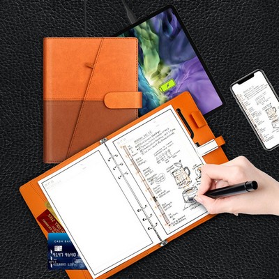 INFINITY Faux Leather Reusable Smart Notebook