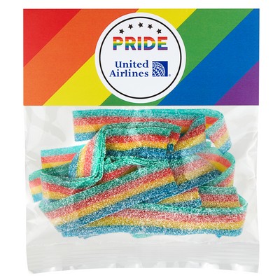 Pride Header Bag - Sour Rainbow Bites - 2 Oz.