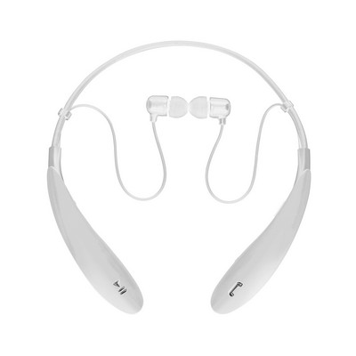 Supersonic® Bluetooth® Wireless Headphones & Mic (White)