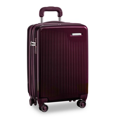 Briggs & Riley™ Sympatico Domestic Carry-On Expandable Spinner Bag (Plum)