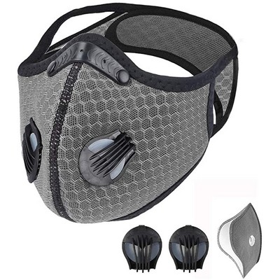 Cycling Mask With Dual Activate Carbon Filter