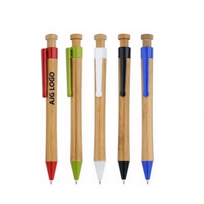 Eco-Friendly Bamboo Barrel Pen