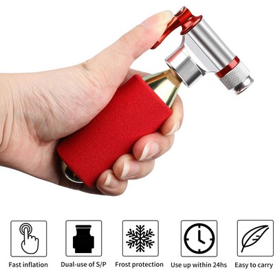 Premium CO2 Cartridge Nozzle w/Valve And Sleeve