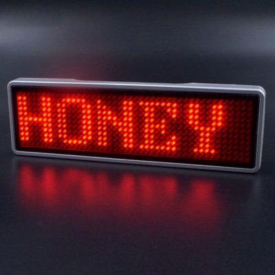 Bluetooth Programmable Led Name Badge