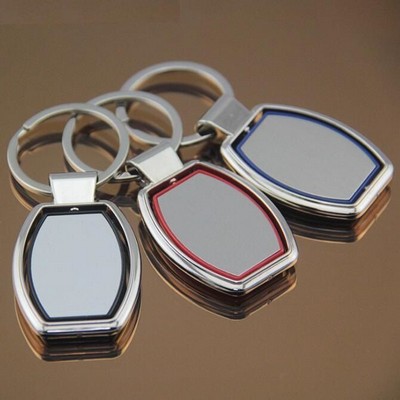 Shiled Shape Spinner Keychain