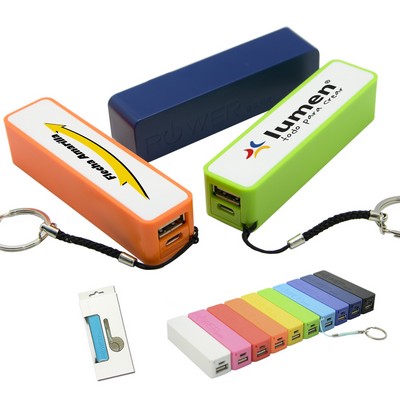 2200mAh Plastic Power Bank Charger