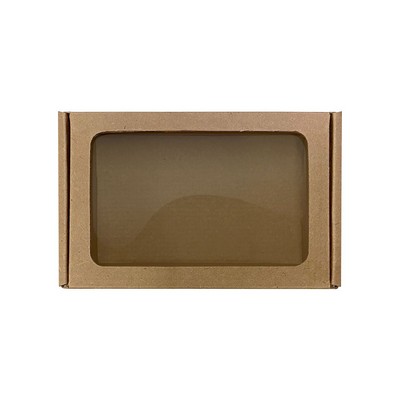 4" X 6" Cardboard Box With Window Lid