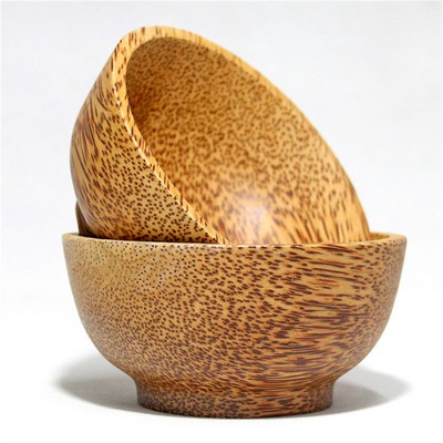 Coconut Wooden Serving Bowl