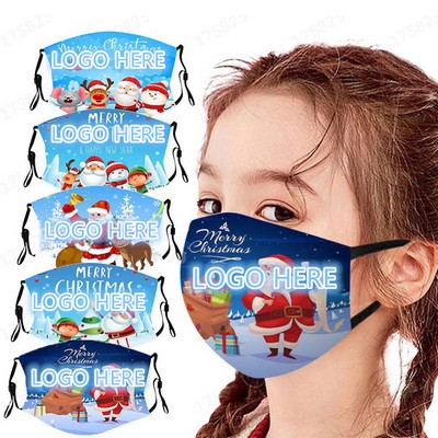 Adjustable Ear Loops Mask Full Color