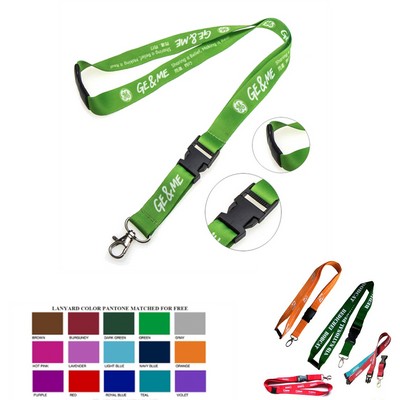 Safety Breakaway Lobster Clip Lanyard