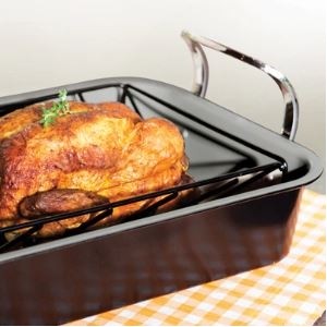 BergHoff® EarthChef Alum Non-Stick Roaster w/Rack