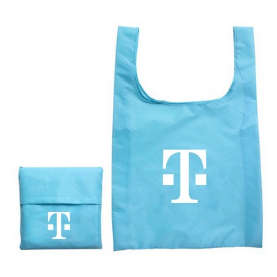 Reusable and Foldable Vest Tote Bag with Pouch