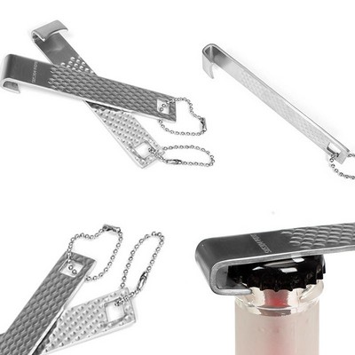 Stainless Steel Flat Beer Soda Bottle Opener