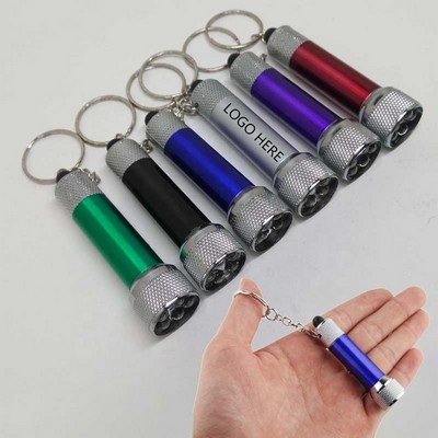 Led Flashlight Torch Keychain