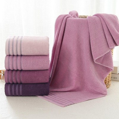 Pure Cotton Purple Towels