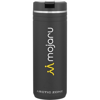 24 oz Arctic Zone Titan Thermal Hp Tumbler (Black)