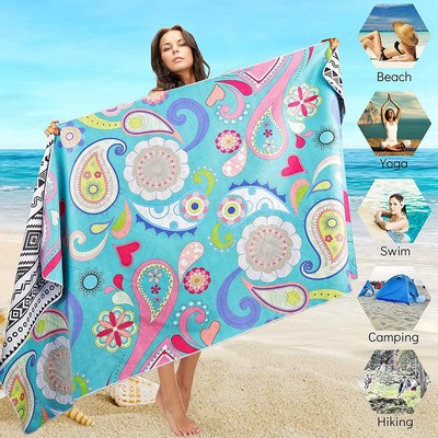 Printed Beach Towel