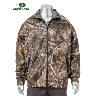 8.2 oz. Mossy Oak® Men's Track Jacket with Pocket