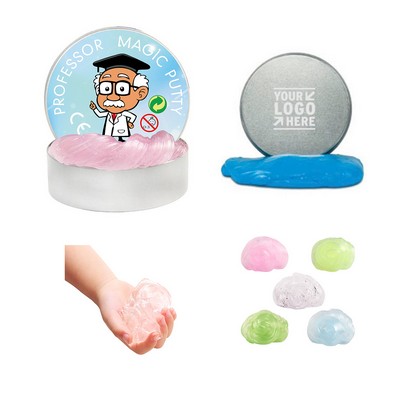 Clear Liquid Glass Putty