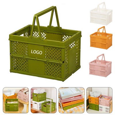 Foldable Outdoor Picnic Basket