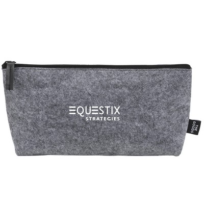 THE GOODST Recycled Felt Zippered Pouch