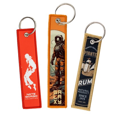 Custom Sublimated Flight Keytags 5"