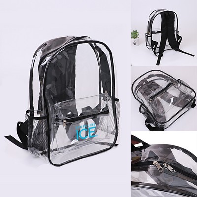 Transparent PVC Stadium Backpack