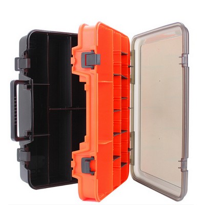 Double Sided Fishing Tackle Box Storage Box