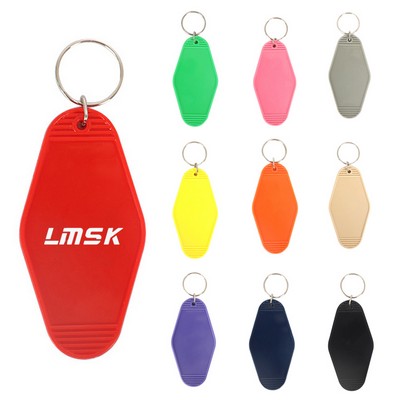 Retro Plastic Hotel Keychain