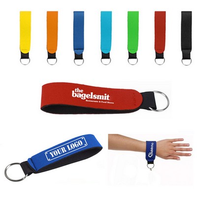 Wristlet Neoprene Keychain