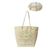 Canvas Open Tote Bag with Rope Handles