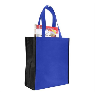 Non Woven two tone Tote/Book bag