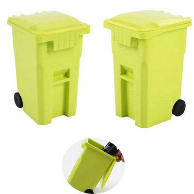 Desk Organizer- Mini Garbage Can Pen Holder