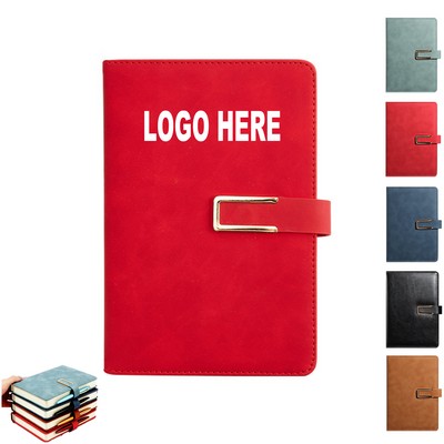 A5 Size Pu Notebook With Magnetic Buckle