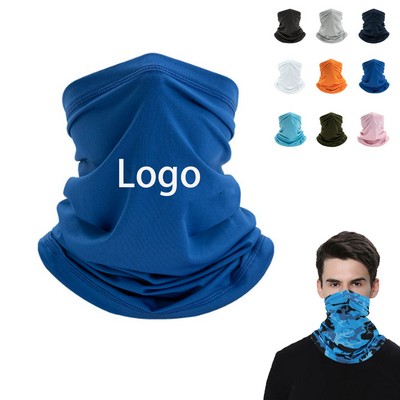 Polyester Neck Gaiter Reusable Face Bandana