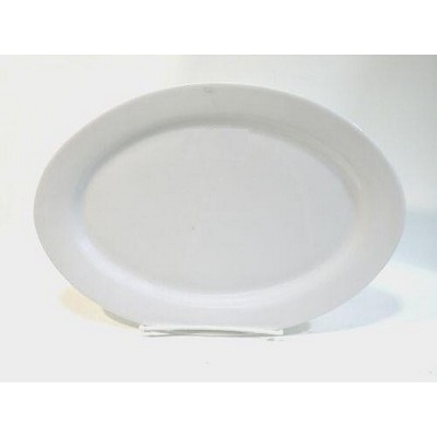 12'' Small Oval Porcelain Platter